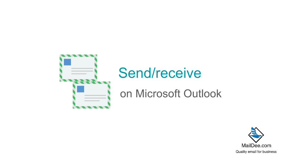 Technology Land Co., Ltd. [Outlook] วิธีการใช้ Send/Receive All Folders