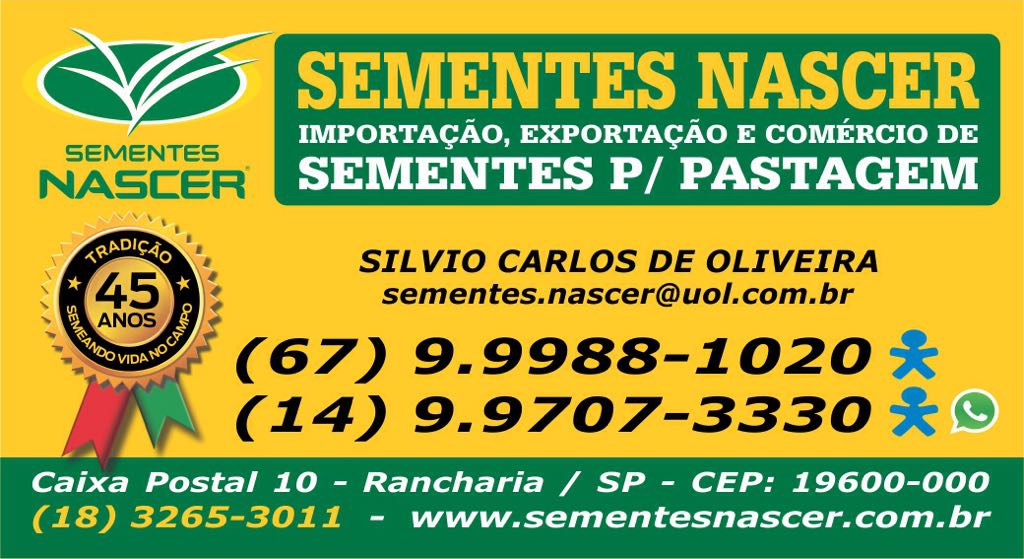 Sementes p/ Pastagem