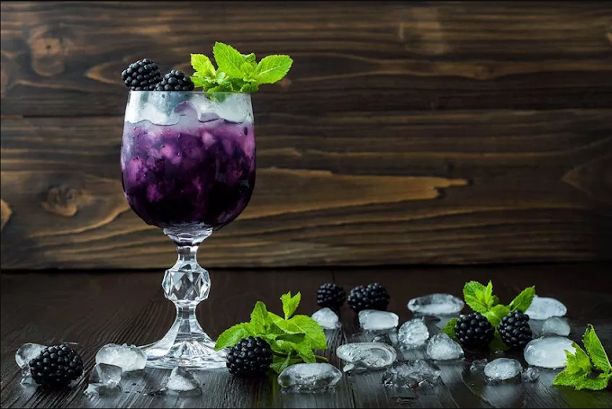 How to make a Blackberry Mojito #drink
