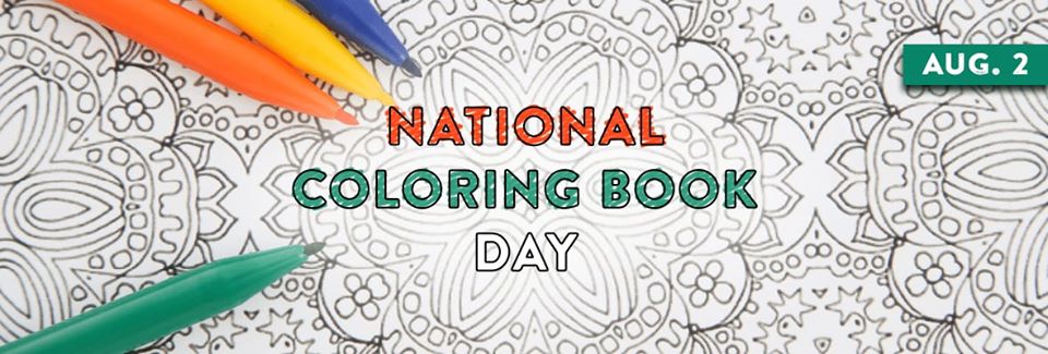 National Coloring Book Day