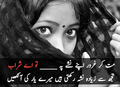 Sharab Poetry In Urdu