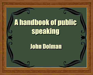 A handbook of public speaking