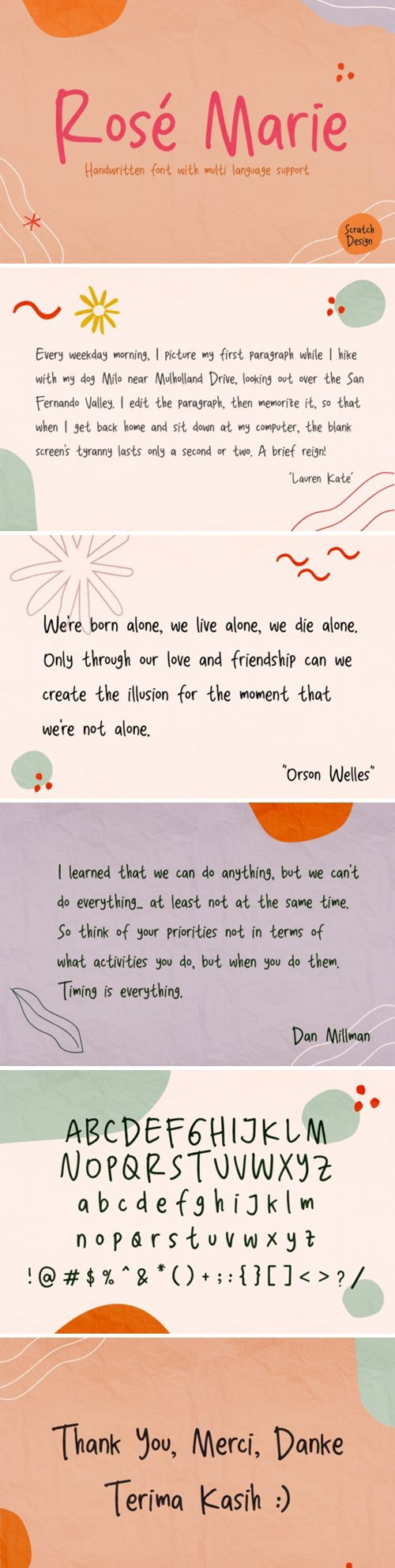 Rose Marie Font Free Download 2 fdh