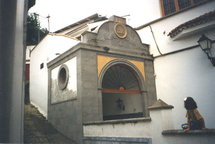 Springwater in Teror at Gran Canaria