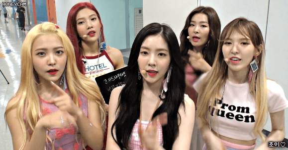 쇼챔 비하인드 레드벨벳.gif | 인스티즈
