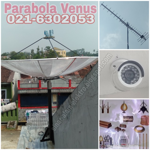 JASA JUAL SUKU CADANG ONDERDIL PARABOLA: Pasang Parabola Free to air K