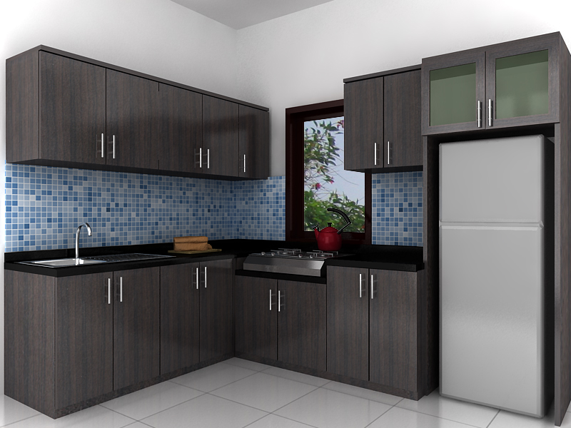 Harga 70 Model Gambar  Kitchen  Set  Minimalis 