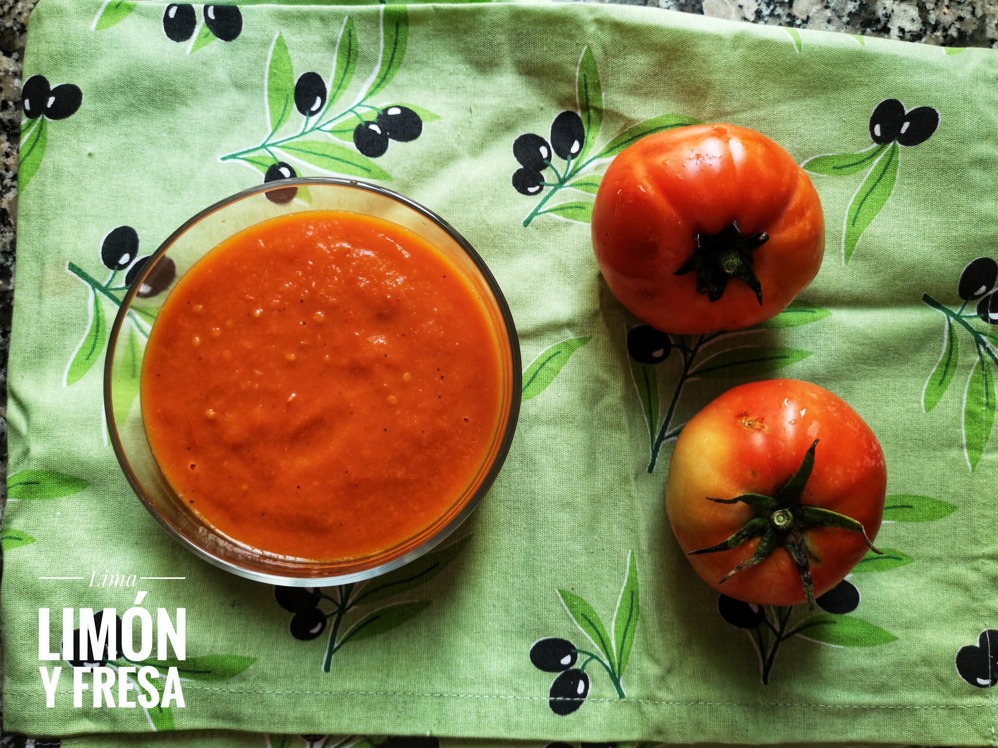 SALSA DE TOMATE CASERA