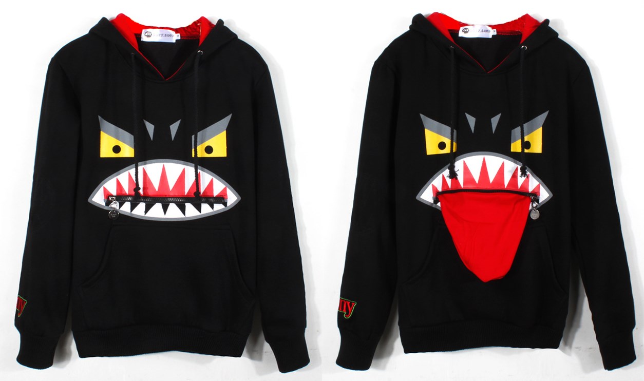 Sharp Tooth Sweater Hoodie