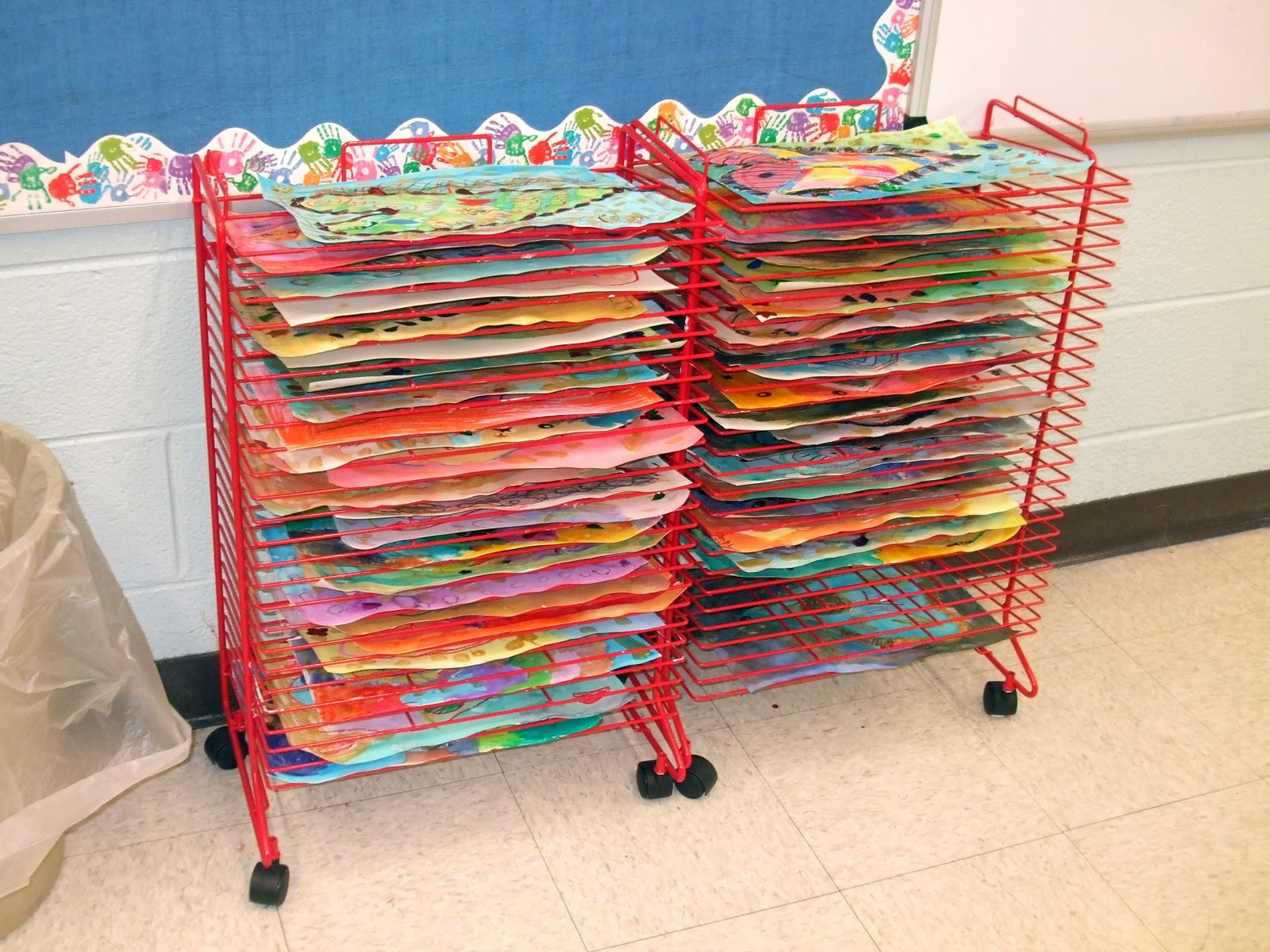 Rainbow Skies & Dragonflies Our New Drying Racks