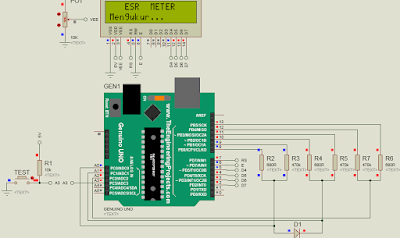 How to Make an ESR Meter with Arduino Uno - Mangihin.com