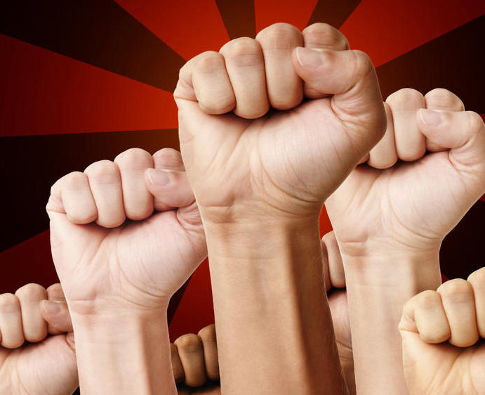 Father Julian's Blog Clenched Fist and Open Hand