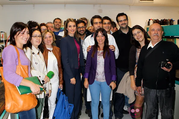 Princess Letizia visited the Public Center Integrated Training Pyramid in Huesca