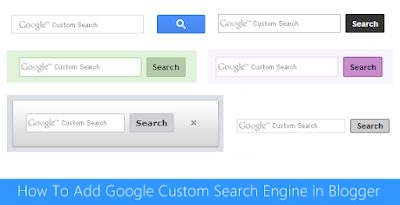 Menambah Google Custom Search Engine di Blogger