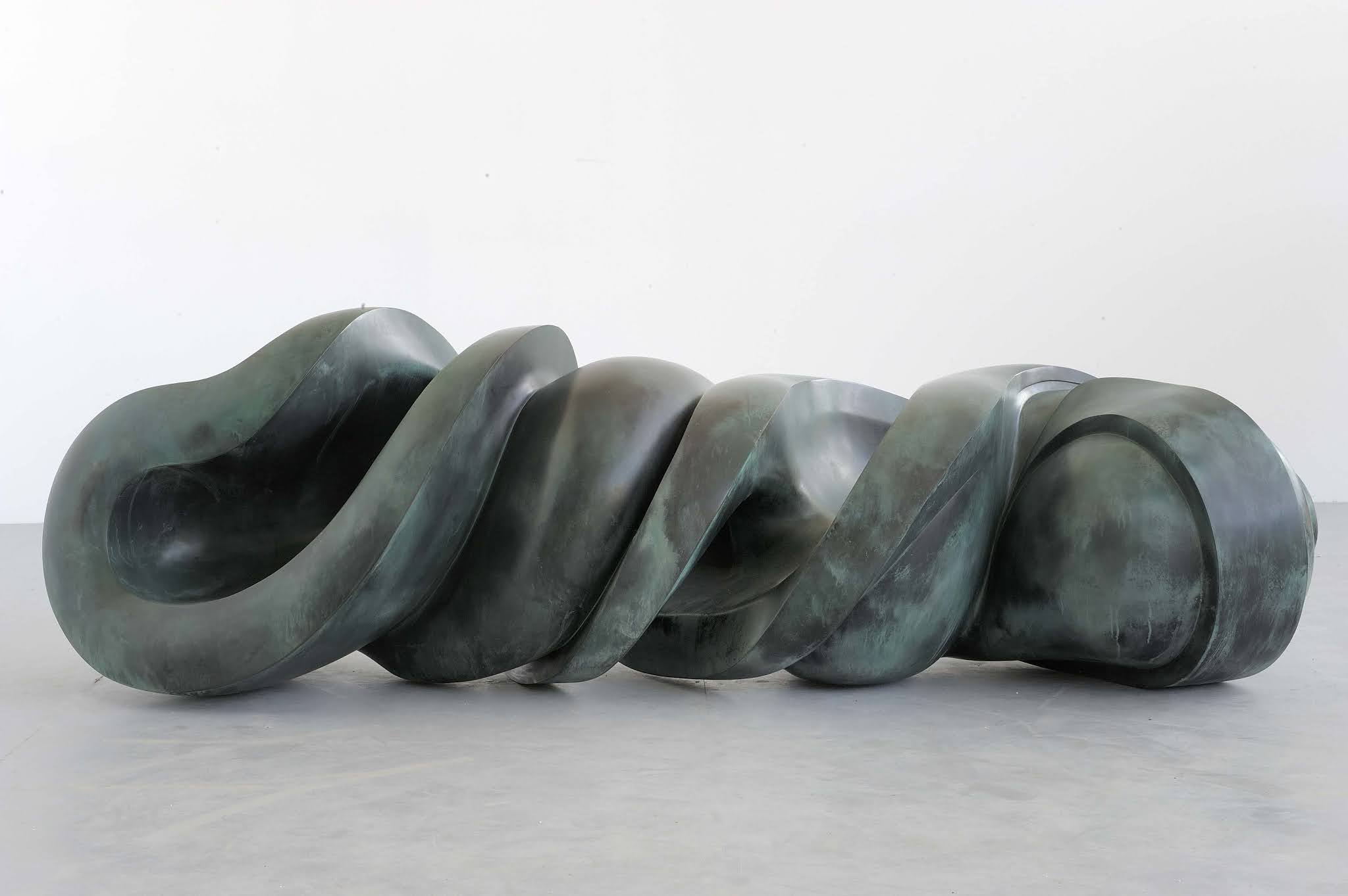 Works by Germany-based British sculptor Tony Cragg, born in Liverpool in 19...
