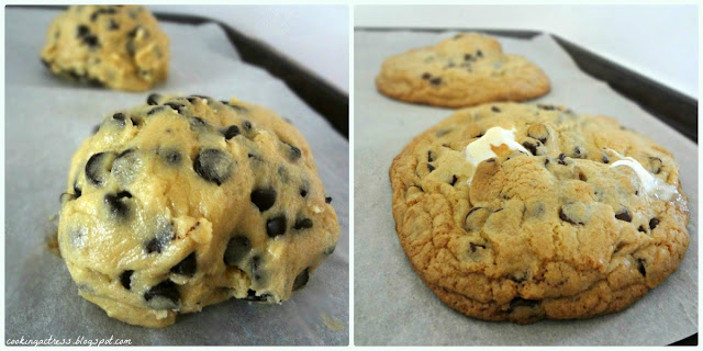 S'mores Stuffed Chocolate Chip Cookies S'mores Stuffed Chocolate Chip Cookies