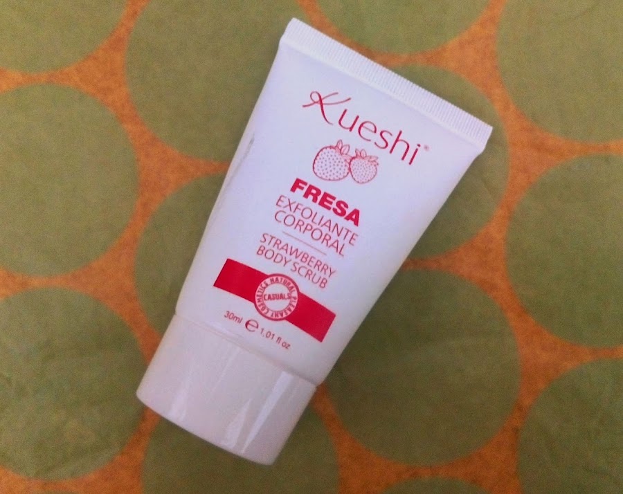 kueshi exfoliante fresa