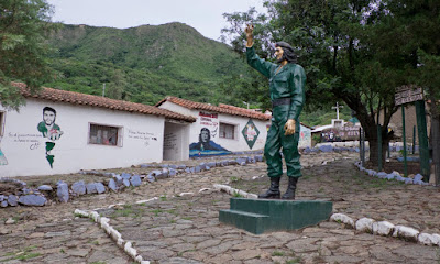 en Vallegrande y La Higuera como parte de la Ruta del Che en Bolivia