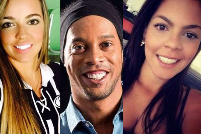 La légende du football Ronaldinho va épouser deux femmes