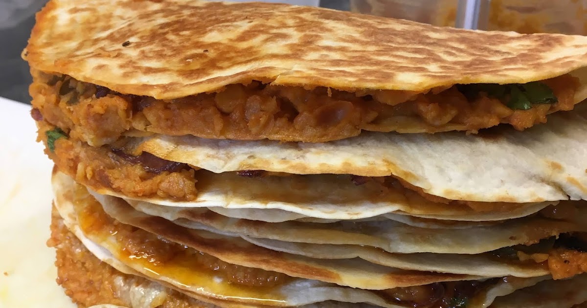 David Doesn't Bake Spanish Quesadilla