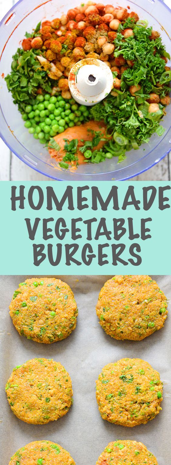 Homemade Veggie Burger vegan recipe box