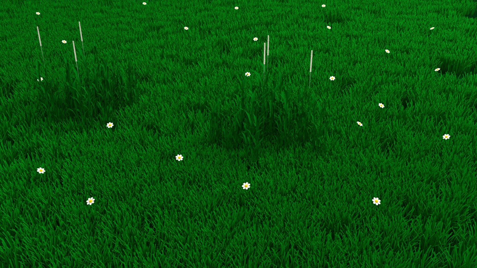 Free 3D Grass Set .blend file