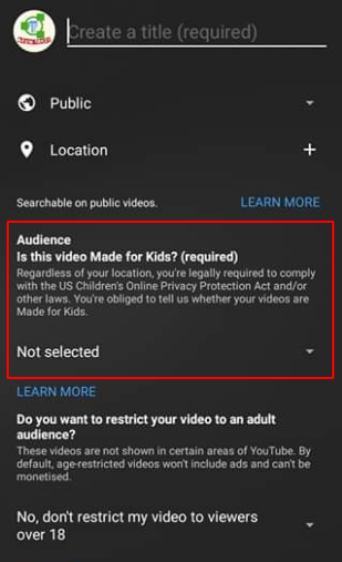 How to Protect your Youtube channel from COPPA and FTC rulings