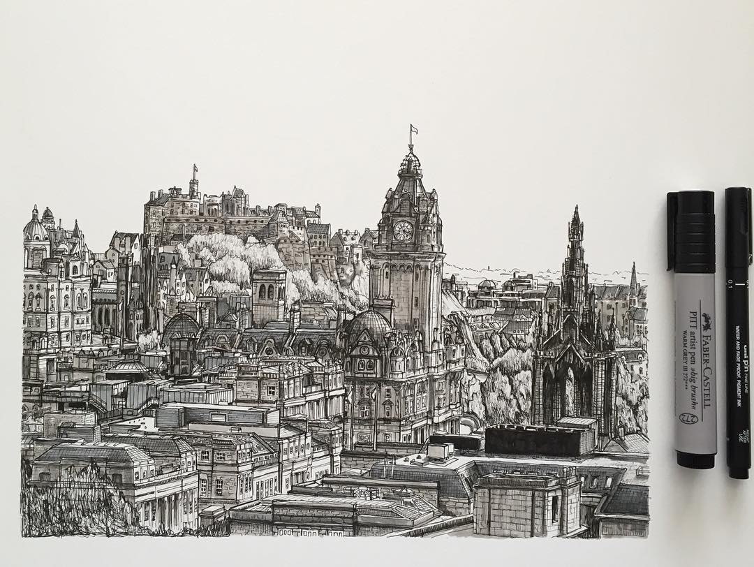 Design Stack A Blog about Art, Design and Architecture Urban Sketcher