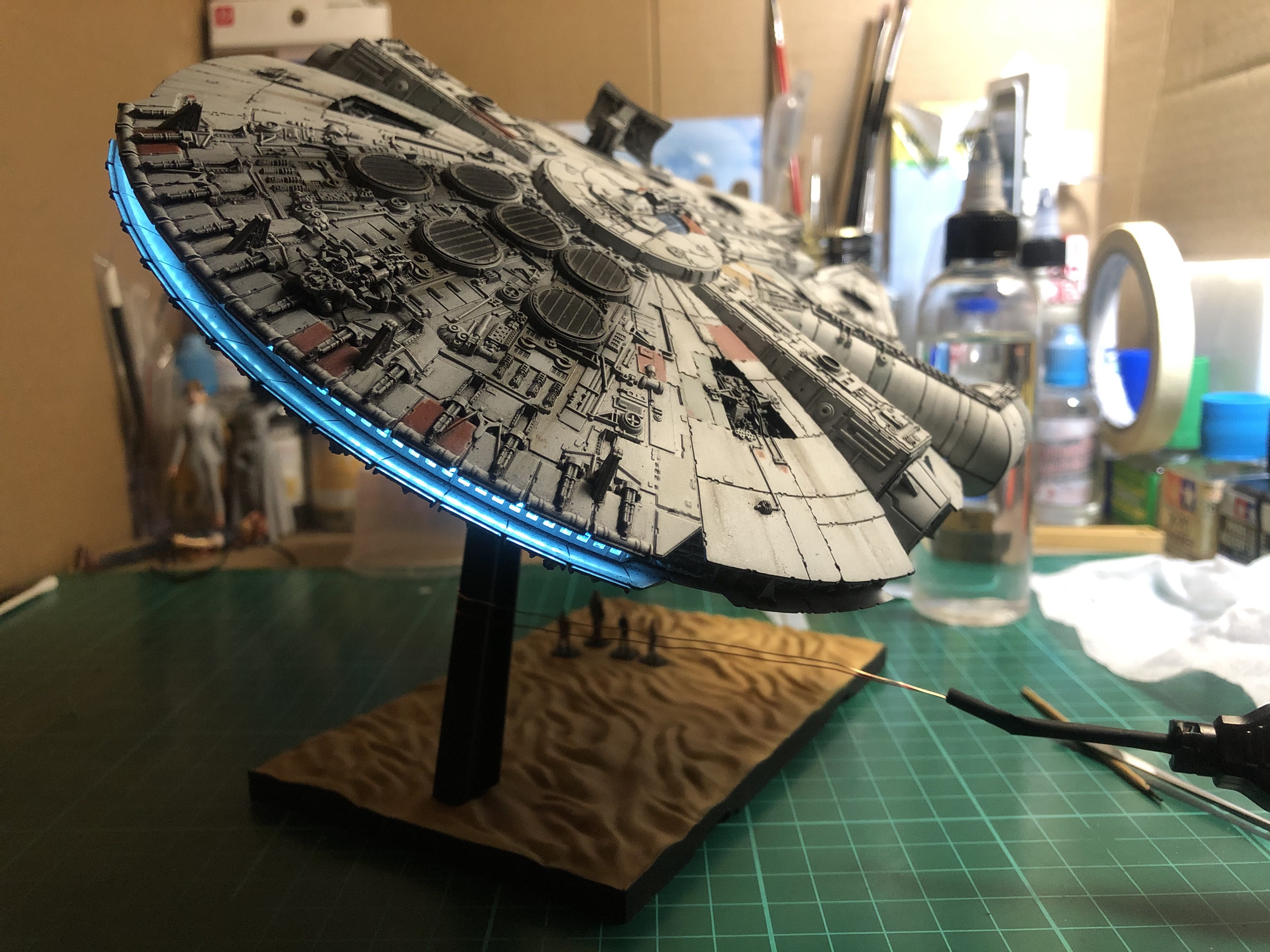 LED Lighting for the Bandai Millennium Falcon 1/144