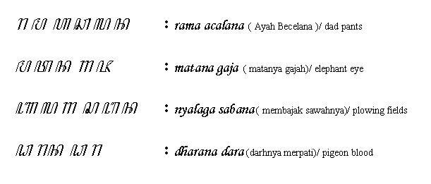 Carakan Madura Informasi Sumenep