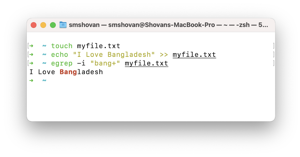 The Power of Regular Expression (Part 2 grep/egrep)
