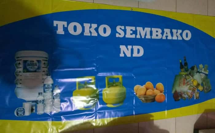 toko sembako spanduk toko sembako banner