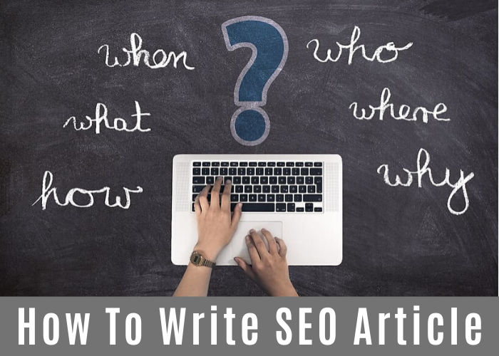 How To Write SEO Articles