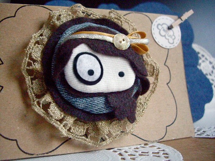 broche original foltys vs the golden ribbon (100% handmade with ?)