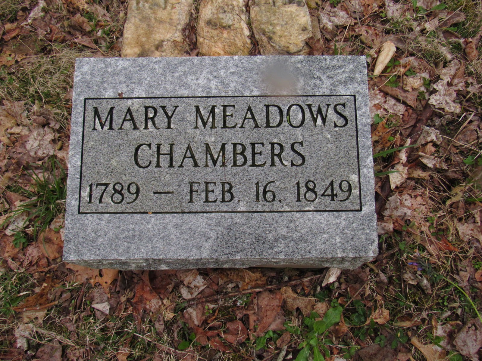 A Walk Through The Tombstones Chambers Cemetery