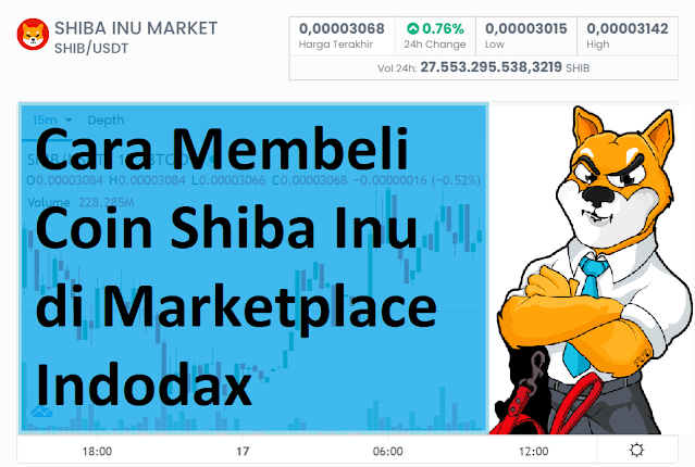 Cara membeli Coin Shiba Inu di Marketplace Indodax