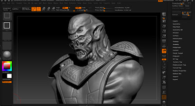 modobot: Zbrush クリーチャーデザイン