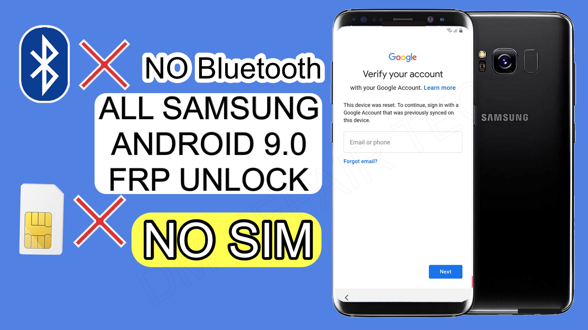 Samsung Android 12 FRP Bypass 2022 Without SIM (Alliance Shield)