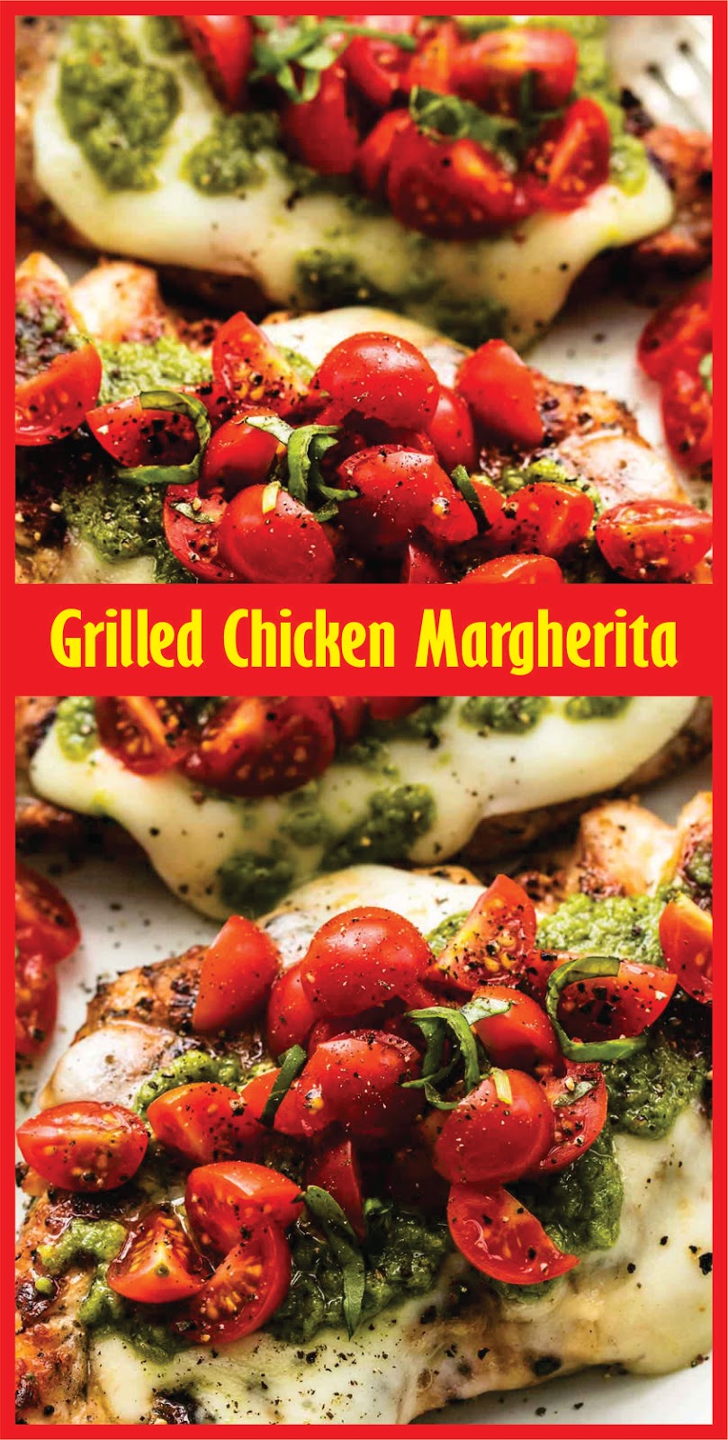 Grilled Chicken Margherita Recipe Spesial Food