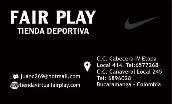 Fair Play Tienda Deportiva