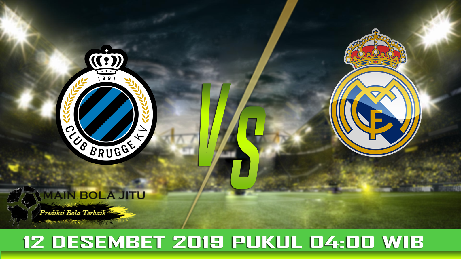 Prediksi Bola Club Brugge vs Real Madrid tanggal 12-12-2019
