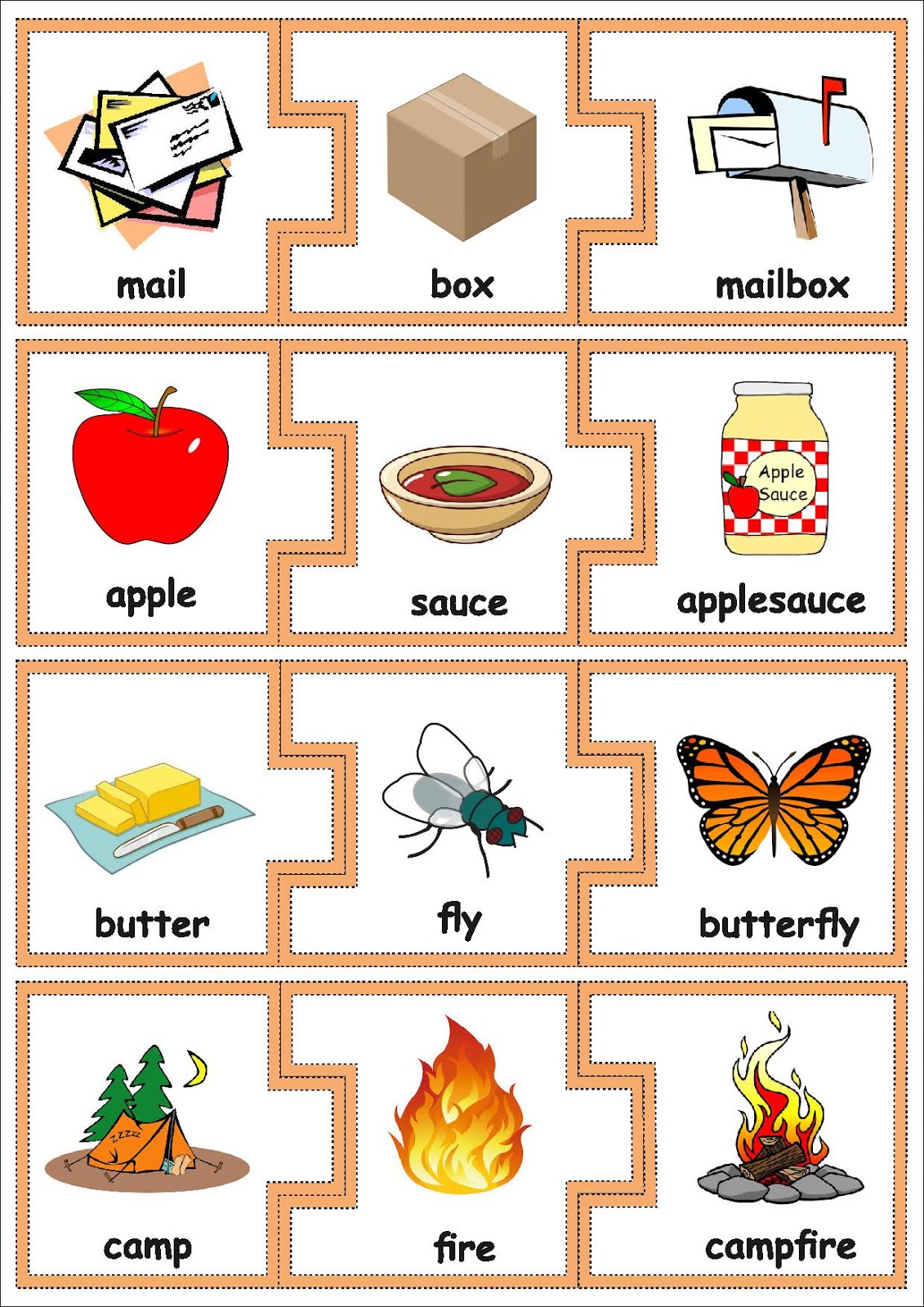 Compound Words Activity Printable Images And Photos Finder