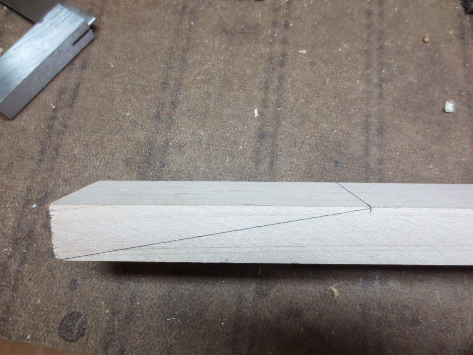 Ricks Cigar Box Guitars CBG Scarf Joint