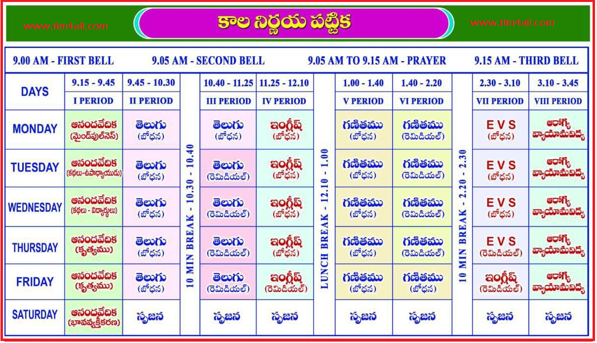 Ap High School Time Table 2024 Check Timings Periods Vrogue co ap-high-school-time-table-2024-check-timings-periods-vrogue-co