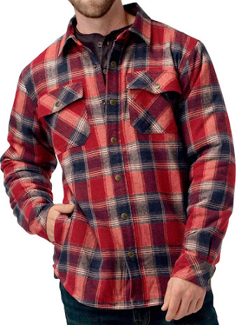 Best Men's Lined Plaid Flannel Shirts Jackets