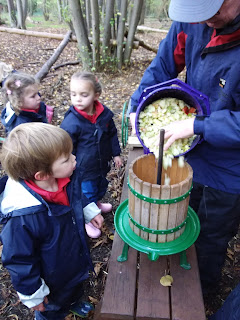 Making Apple Juice, Copthill School