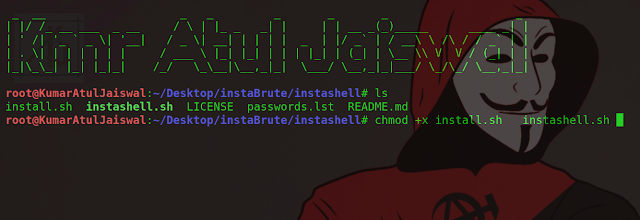 the-linux-choice-instashell by www.hackingtruth.in or www.kumaratuljaiswal.in