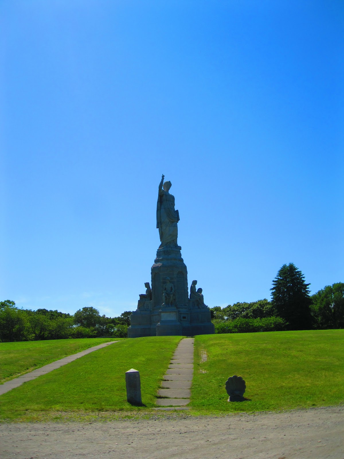 West in New England FOREFATHERS MONUMENT PLYMOUTH, MA.