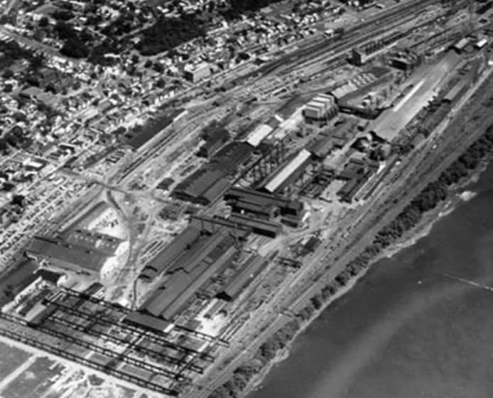 Towns and Nature Steelton, PA Cliffs/Bethlehem Steel Foundry