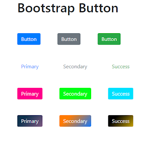 Button Bootstrap 3,4,5 Gradient Background